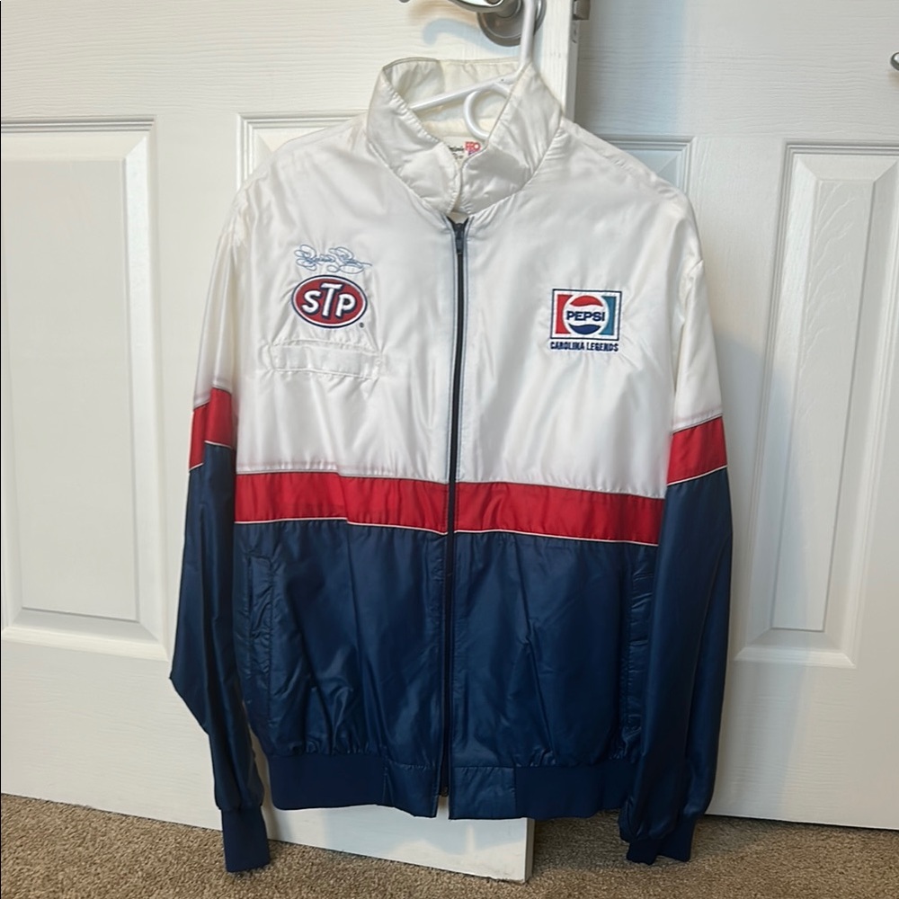 Pepsi Richard Petty NASCAR Racing Jacket Windbreaker